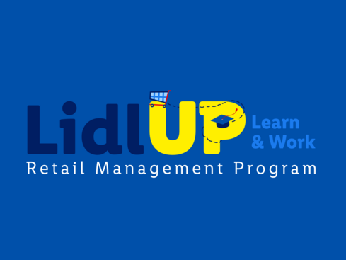 Lidl UP: Learn & Work logo